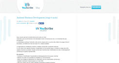 Desktop Screenshot of blog.youscribe.com